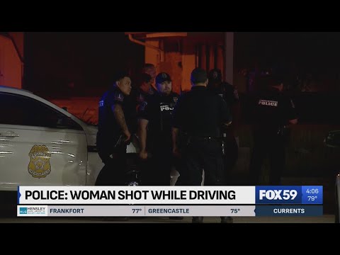 Police: Woman injured after being shot while driving