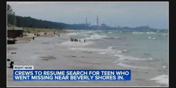 Search Efforts Continue for Minnesota Teen Missing in Lake Michigan Near Beverly Shores, Indiana