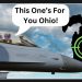 Ohio sends an F-16 and full fuel tanks to Michigan