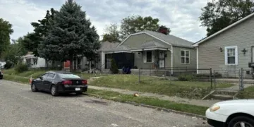 Two people were found dead on Indianapolis' east side after a strong noxious smell emanating from their home